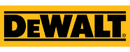 DeWalt tools logo.
