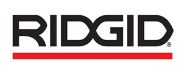 Ridgid Tools logo.