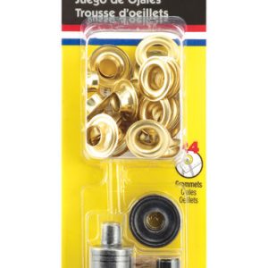 General 3/8 in. D Brass Grommet Kit 1 pk