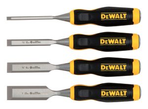 DeWalt 5 in. L Wood Chisel Set 4 pc