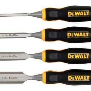 DeWalt 5 in. L Wood Chisel Set 4 pc