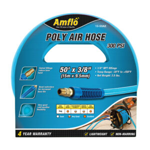 Amflo 50 ft. L X 3/8 in. D Polyurethane Air Hose 300 psi Blue