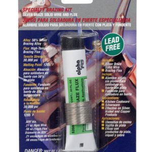 Alpha Fry 0.2 oz Lead-Free Specialty Brazing Kit 0.02 in. D Silver-Bearing Alloy 1 pc